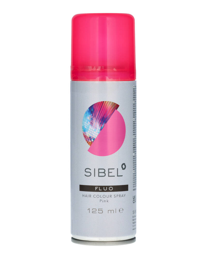 Sibel Fluo Hair Colour Spray Pink - Art P001146 125 ml