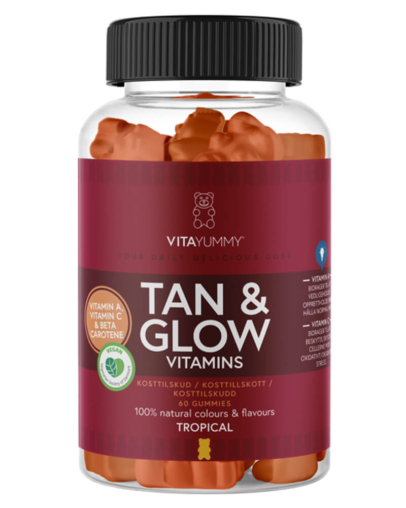 Billede af VitaYummy Tan & Glow Vitamins Tropical 60 stk.