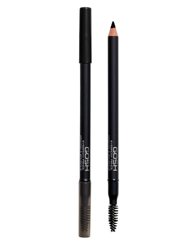 Gosh Eyebrow Pencil 02 Soft Black 1 g