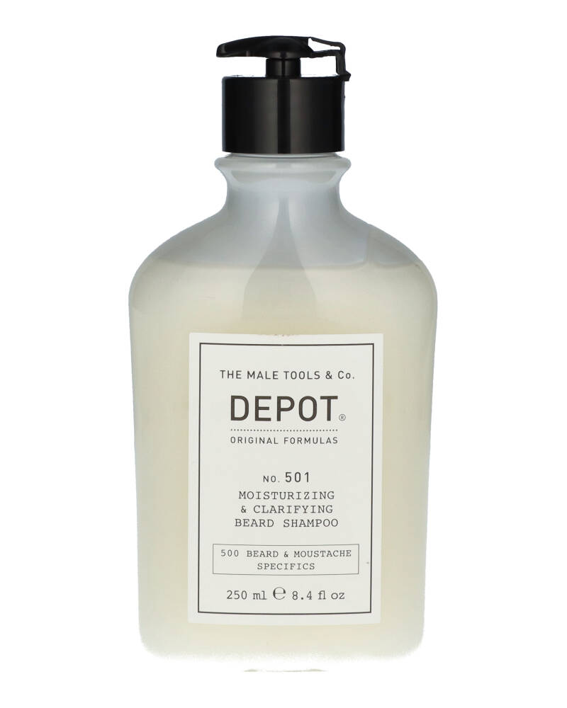 Depot No. 501 Moisturizing & Clarifying Beard Shampoo 250 ml billede