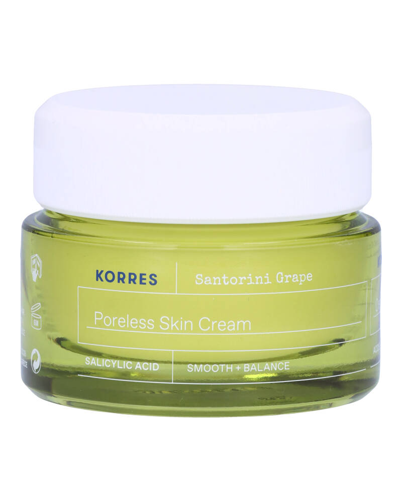 KORRES Santorini Grape Poreless Skin Cream 40 ml billede