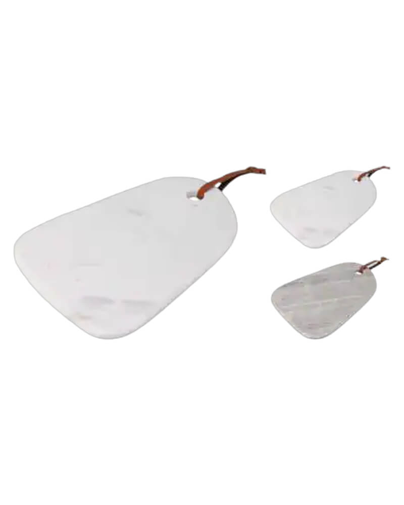 CUTTING BOARD MARBLE WHITE