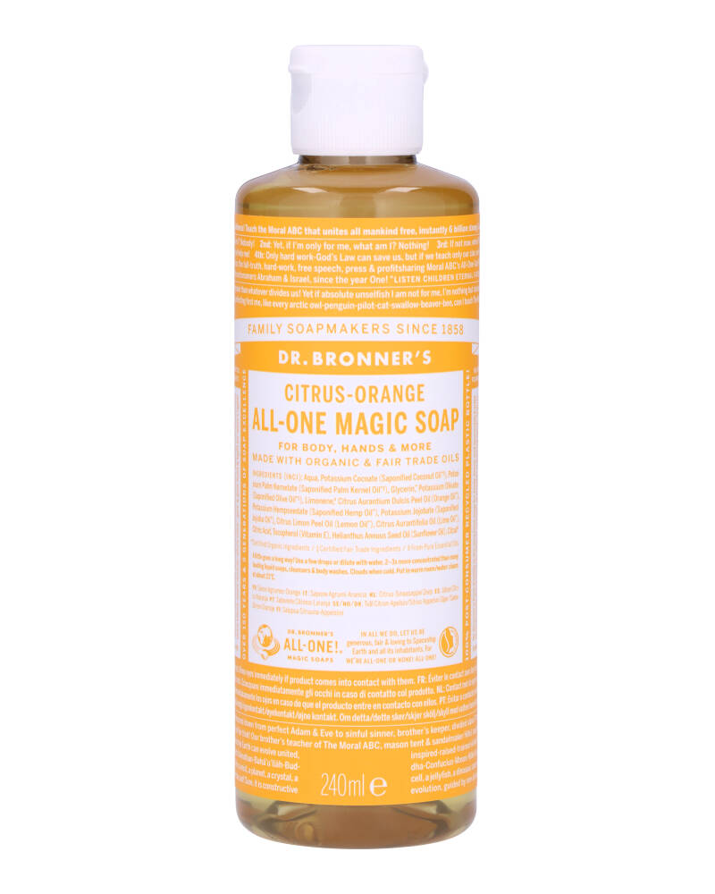 Dr. Bronner's Pure-Castile Soap Citrus-Orange 240 ml