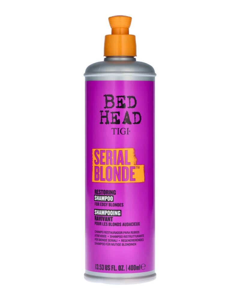TIGI Bed Head Serial Blonde Restoring Shampoo 400 ml billede