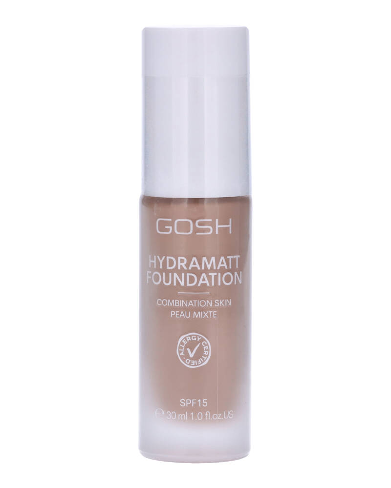 Gosh Hydramatt Foundation Combination Skin Peau Mixte 012R Medium Dark 30 ml billede