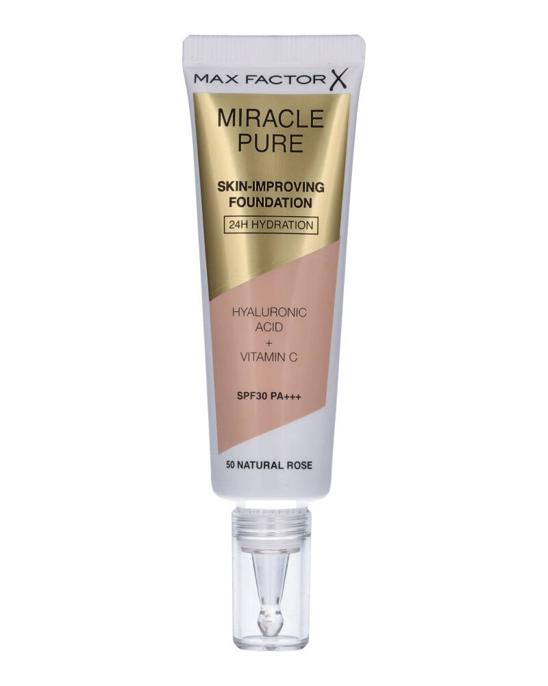 Max Factor Miracle Pure Skin-Improving Foundation - 50 Natural Rose 30 ml