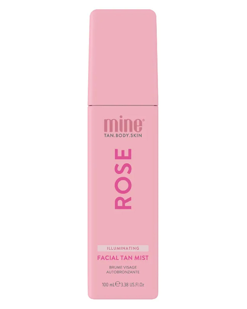 MineTan Illuminating Rosewater Face Mist 100 ml billede