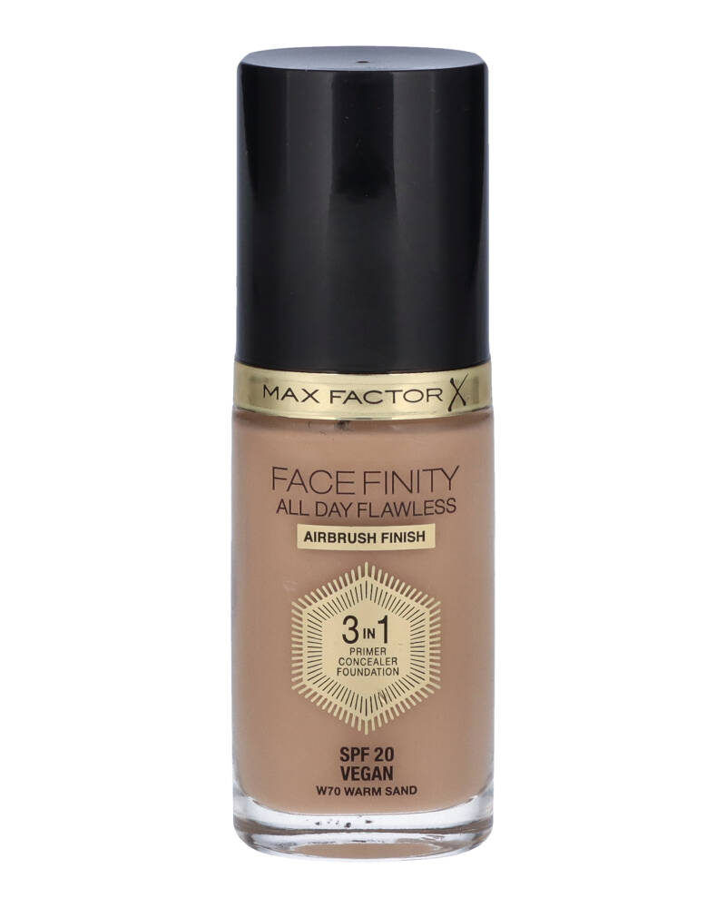 Billede af Max Factor Face Finity All Day Flawless 3-in-1 Foundation - W70 Warm Sand 30 ml