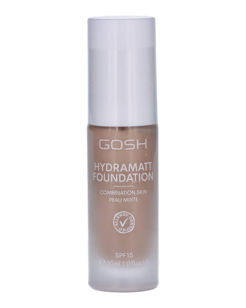 Gosh Hydramatt Foundation Combination Skin Peau Mixte 010R Light Dark 30 ml billede