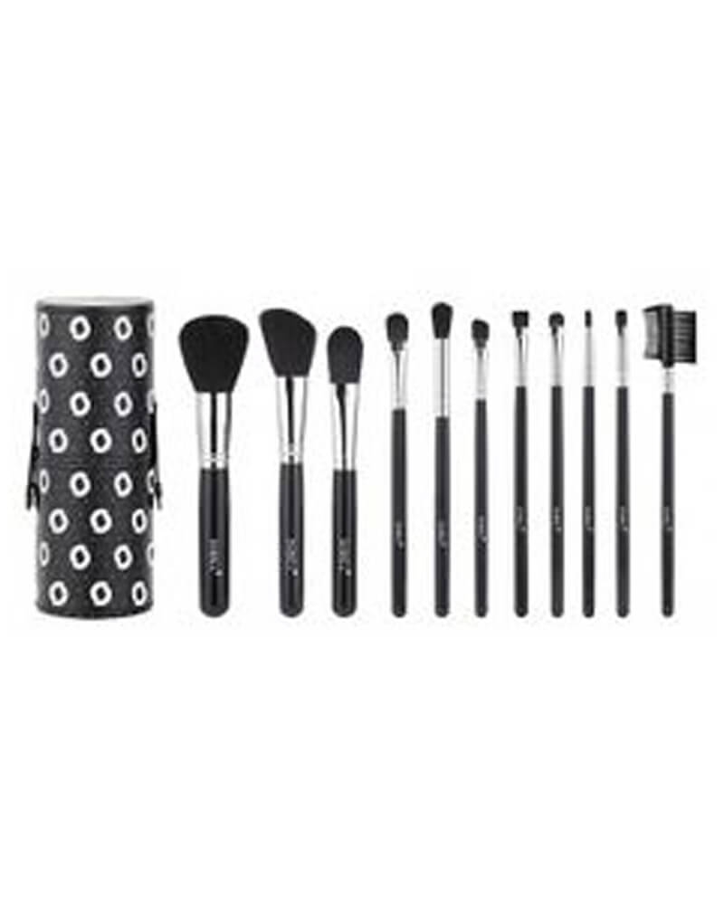 Sibel Black Swan Make-up Brushes Med Etui Ref. P003067