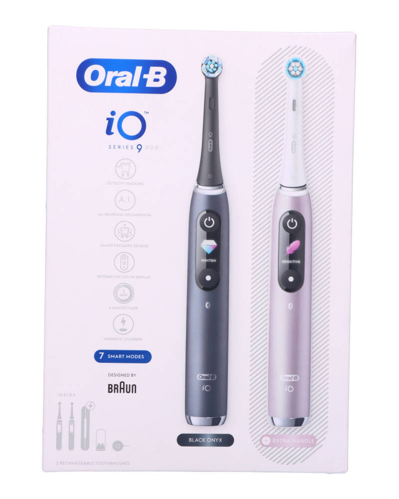 Oral‑B iO Series 9 Duo Black/Rose billede