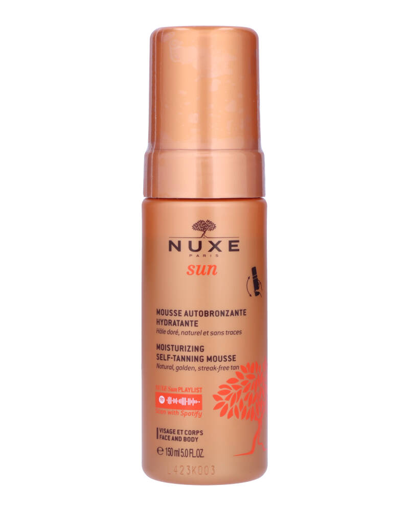 Nuxe Sun Moisturizing Selftanning Mousse 150 ml billede