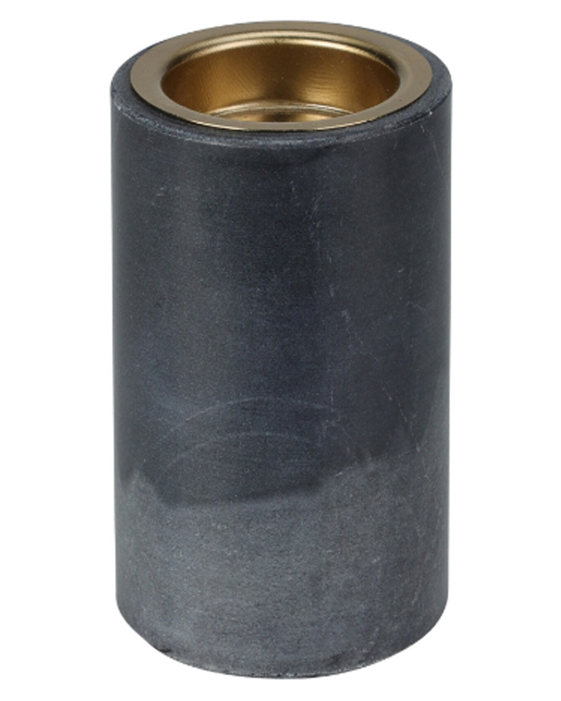 Excellent Houseware Marmor Fyrfadslysholder Mørk 6Ø