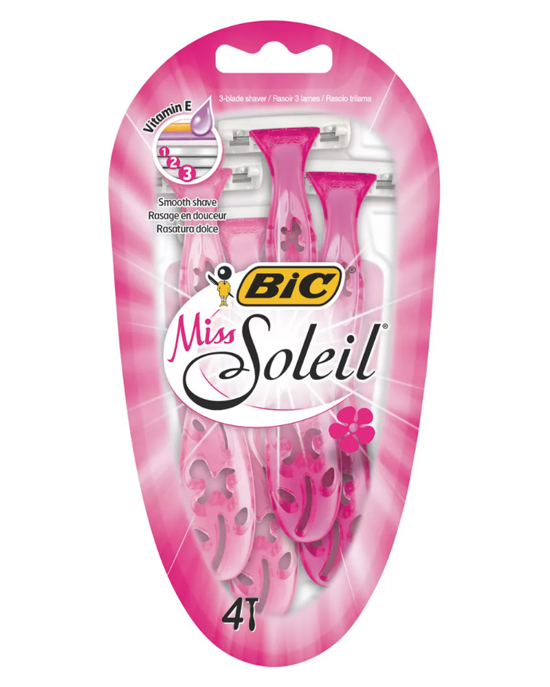 Bic Soleil Collection 4-pack   4 stk.