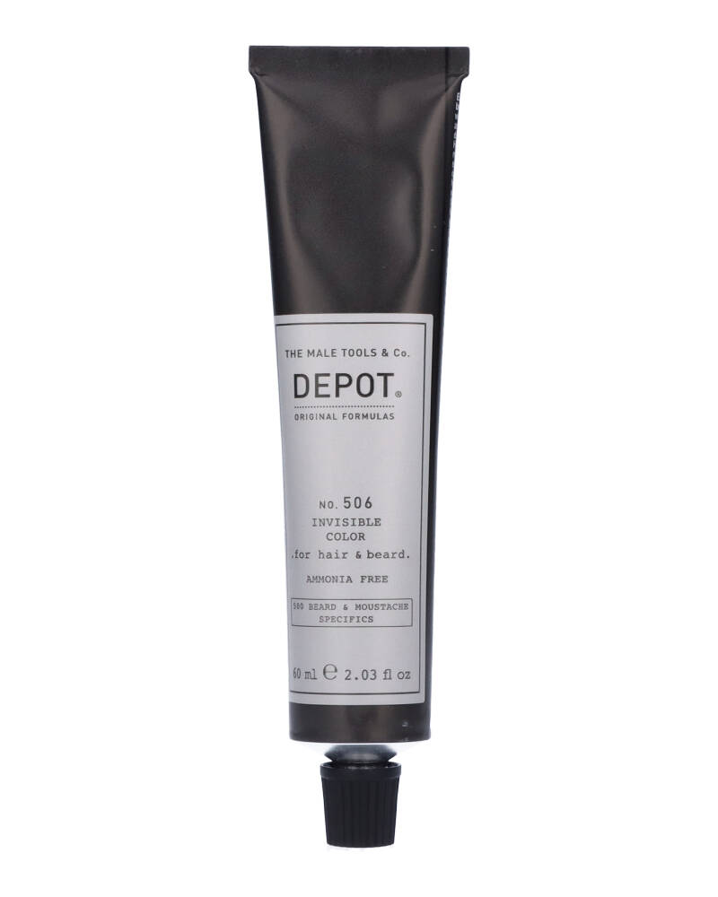 Depot NO. 506 Invisible Color - For Hair And Beard -  Natural Steel 60 ml billede