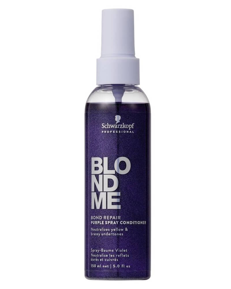 Schwarzkopf Professional BLONDME Bond Repair Purple Spray Conditioner - 150 ml