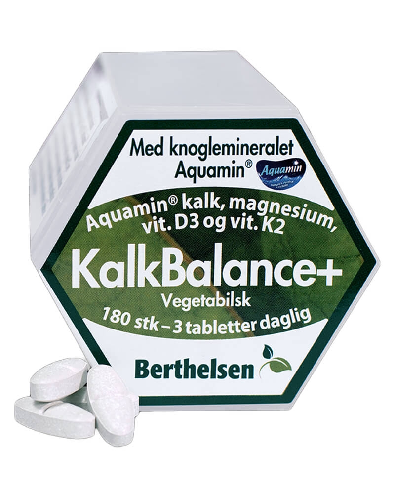 Billede af Berthelsen Naturprodukter - KalkBalance+ 180 stk.